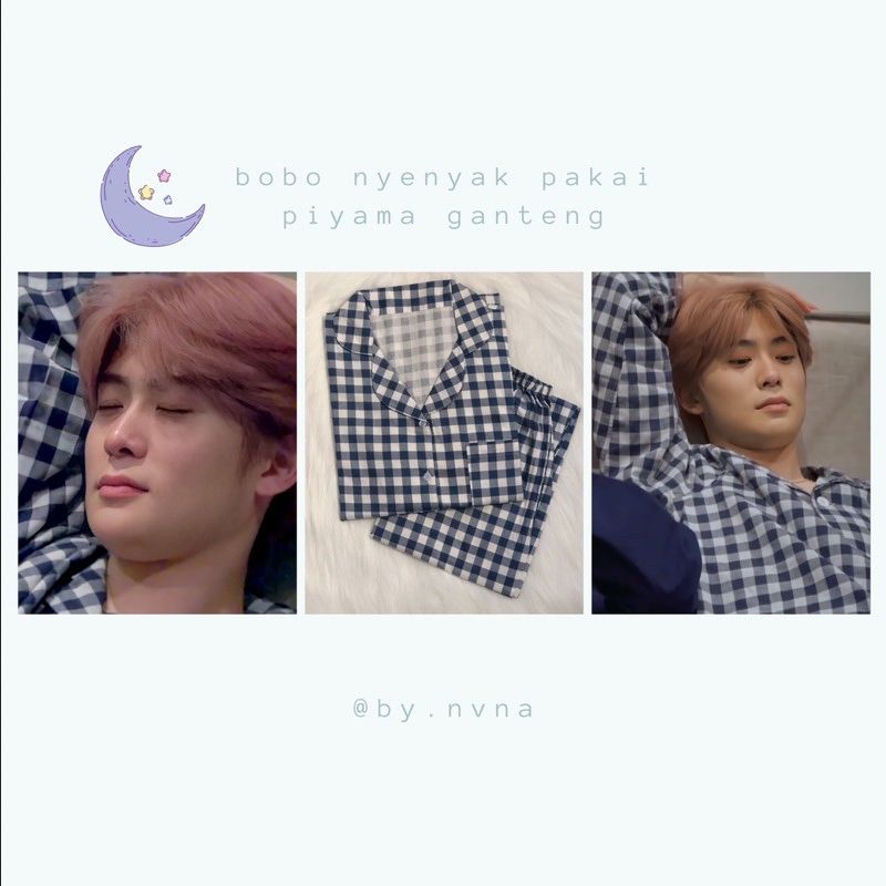 Piyama Kekinian Motif Gingham