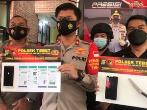 2 ABG Pelaku Penodongan di Tebet Jaksel Ditangkap Saat Booking PSK