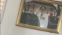 Video diawali dengan menyorot foto Nurdin Abdullah yang terpampang di rumah itu. Foto: Pool