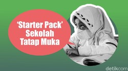 Starter Pack Sekolah Tatap Muka, Pelindung Si Kecil dari Corona Starter Pack Sekolah Tatap Muka, Pelindung Si Kecil dari Corona