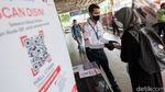 Uji Coba Aplikasi PeduliLindungi untuk Penumpang KRL