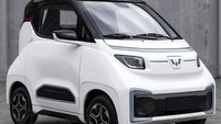 Wuling Nano EV memiliki panjang 98,4 inci (2.496 mm) , lebar 60 inci (1.524 mm) dan tinggi 63,6 inci (1.615 mm), dan wheelbase 63 inci (1.600 mm), yang sedikit lebih panjang dari Baojun E200. Foto: GMauthority