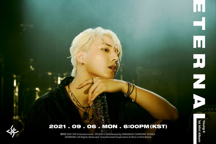 Young K debut solo dengan album Eternal.