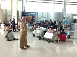 Pulang Kampung, 624 TKI dari Malaysia-Singapura Tiba di Bandara Juanda