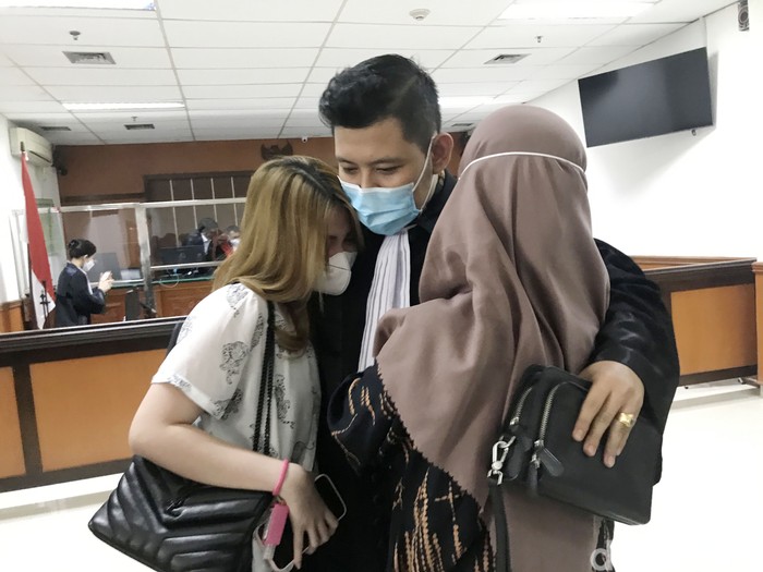 Aisyah Aqilah Aisyah Aqilah saat ditemui di Pengadilan Negeri Jakarta Barat.