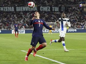 Antoine Griezmann Bidik Laga Ke-100 yang Spesial Bersama Prancis