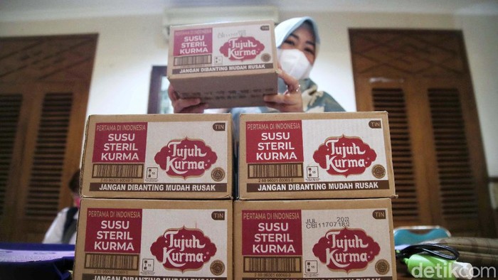 Bantuan Susu Kurma untuk Nakes di DKI Jakarta Dharma Wanita Persatuan (DWP) Provinsi DKI Jakarta menerima bantuan susu kurma. Susu kurma ini akan dibagikan untuk Nakes di wilayah DKI Jakarta.