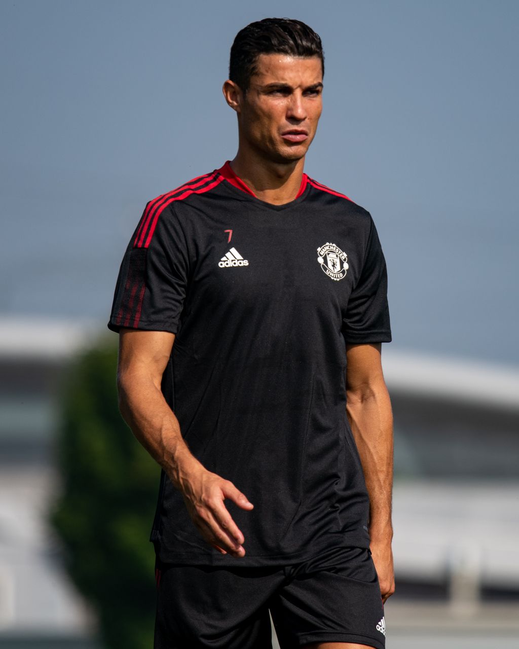 Cristiano Ronaldo latihan bersama Mencester United. (Dok: Twitter Manchester United)