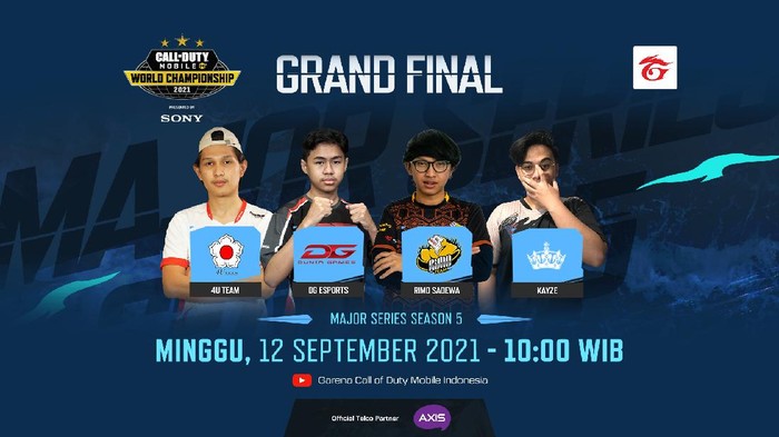 Tim Yang Berlaga di Final Call of Duty: Mobile Major Series Season 5