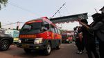 Jenazah Korban Kebakaran Lapas Tangerang Dievakuasi ke Rumah Sakit