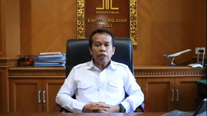 Kakanwil Kemenkumham Bali Jamaruli Manihuruk