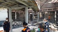 Kebakaran Lapas Tangerang terjadi pada Rabu (9/9/2021) dini hari. Sebanyak 41 narapidana tewas dan puluhan orang lainnya terluka. Kebakaran ini bermula dari blok khusus narkotika. (Foto: Dok. Kemenkum HAM)