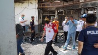Menteri Hukum dan HAM (Menkum HAM) Yasonna Laoly telah meninjau lokasi kebakaran. Tercatat 41 napi tewas di mana di antaranya terdapat 2 orang warga asing yaitu dari Afrika Selatan dan Portugal. (Foto: Dok. Kemenkum HAM)