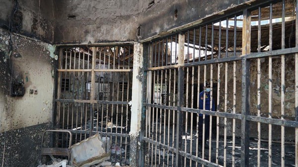 Penampakan Lapas Tangerang Usai Kebakaran Tewaskan 41 Napi