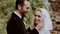 Lily Collins dan Charlie McDowell menikah pada 4 September. Dok. Instagram/lilycollins