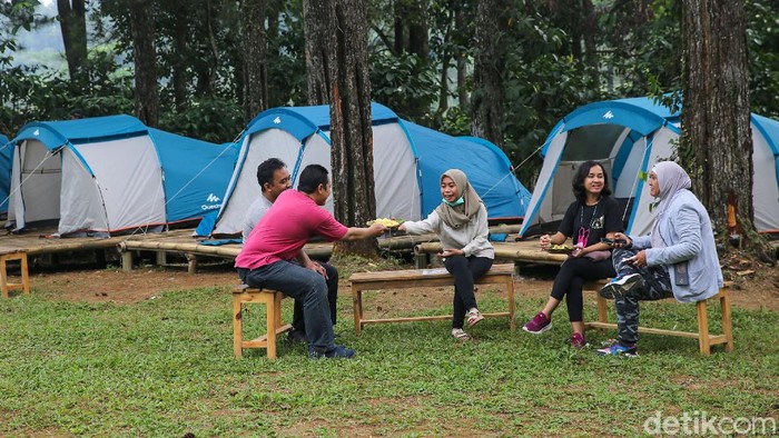 Hutan Hujan Sentul menjadi alternatif warga untuk mengisi akhir pekan. Anda akan diajak trekking dengan pemandangan hamparan sawah dan hijaunya Hutan Pinus.
