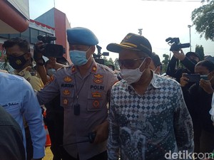 Menko Mahfud Tinjau Kondisi Lokasi Kebakaran Lapas Tangerang