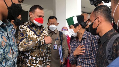 Momen Mahasiswa Jabar Temui Pimpinan KPK