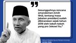 PDIP Sebut Amien Rais Kadrun Gegara Isu Jokowi 3 Periode