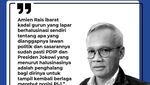 PDIP Sebut Amien Rais Kadrun Gegara Isu Jokowi 3 Periode