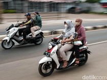 Pemotor Jadi Pelanggar Lalu Lintas Tertinggi: Tak Pakai Helm-Surat Tak Lengkap