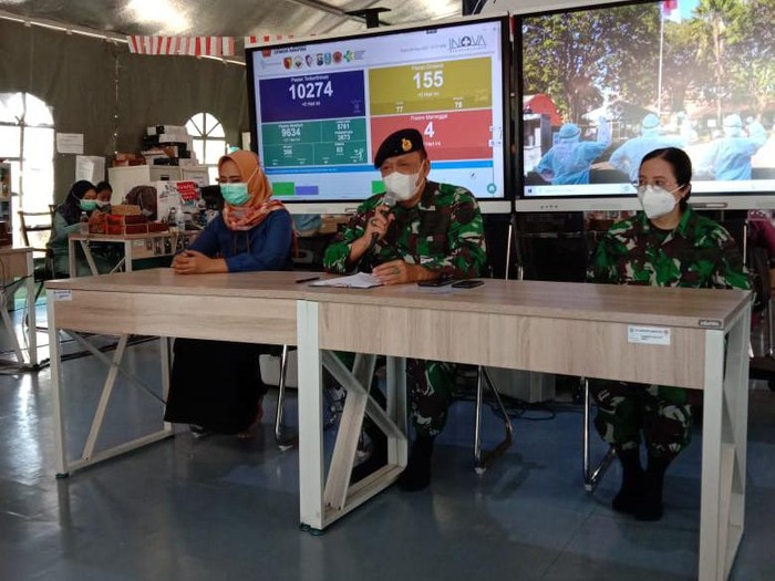 Penanggungjawab RSLI, Laksamana Pertama dr Ahmad Samsulhadi MARS