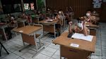 Potret Semangat Pelajar SD saat Sekolah Tatap Muka