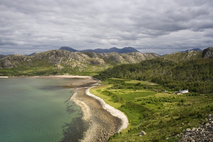 Pulau Gruinard di Skotlandia Pulau Gruinard di Skotlandia