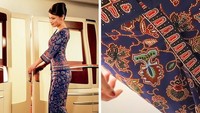 Seragam pramugari Singapore Airlines tidak berubah selama 50 tahun terakhir. Rok pramugari yang ketat itu sepertinya kurang praktis untuk bergerak, tapi ternyata jika ada kejadian darurat, rok bagian depan yang terbuka bisa diangkat setinggi lutut sehingga pramugari lebih lincah membantu penumpang. Warnanya yang berbeda juga ada maknanya. Pramugari biasa memakai warna biru, sementara yang senior warna hijau. Foto: Dok. Brightside