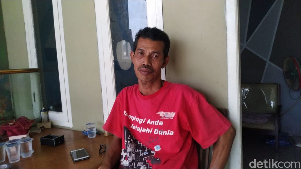 Tembok di Kampung Bulak, Serua, Tangsel, 8 September 2021. (Athika Rahma/detikcom)