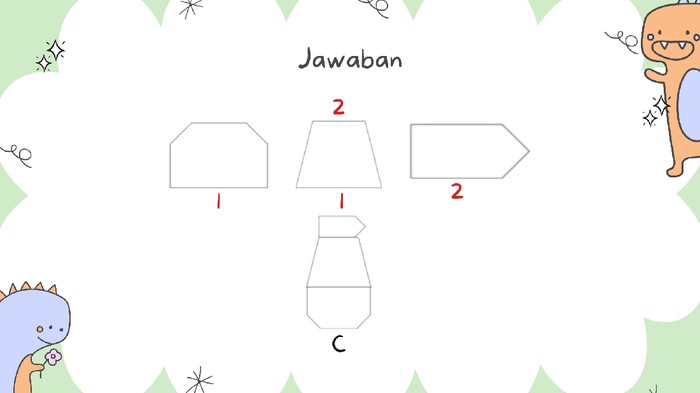 Buat yang memiliki kemampuan spasial hebat pasti bukan hal sulit.