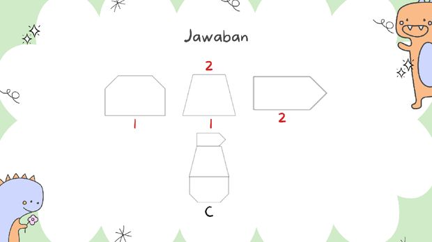 Asah Otak Buat yang memiliki kemampuan spasial hebat pasti bukan hal sulit.