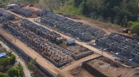 Pelaksanaan konstruksi dilakukan oleh PT Adhi Karya (Persero) Tbk sebagai kontraktor dan PT Virama Karya sebagai manajemen konsultan. 