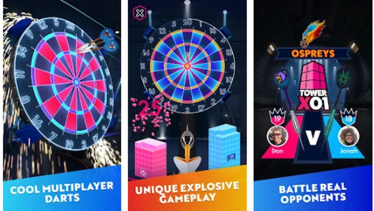Darts of Fury Rekomendasi 16 Game Android Sports Peringati Hari Olahraga Nasional