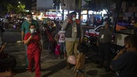 Gempa mengguncang gedung-gedung di ibu kota Mexico City beberapa ratus kilometer jauhnya. AP Photo/Felix Marquez  
