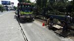 Gegara Ada Perbaikan, Jalan Narogong Bekasi Macet Parah