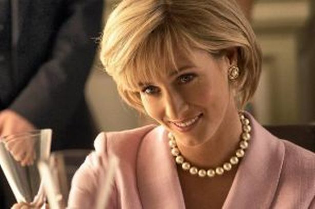 Genevieve O'Reilly kala tampil sebagai Putri Diana
