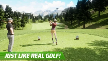 Yuk rasakan jadi Tiger Woods di game Golf King - World Tour. Foto: (Google Play Store).
