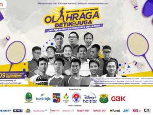 Olahraga detik Ini Juga Bersama Vincent-Desta, Bisa Dapat Sejuta!