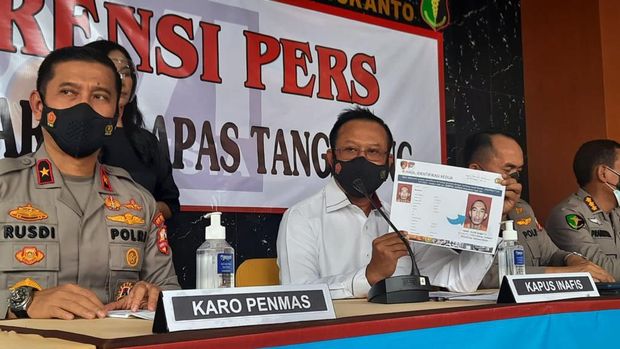 Jumpa pers DVI Polri terkait idetifikasi korban kebakaran Lapas Tangerang Jumpa pers DVI Polri terkait idetifikasi korban kebakaran Lapas Tangerang