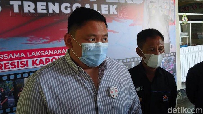 Kasat Reskrim Polres Trenggalek AKP Arief Rizky Wicaksana