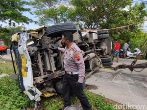 Kecelakaan Maut di Sigar Bencah Semarang, Polisi Amankan Sopir Truk