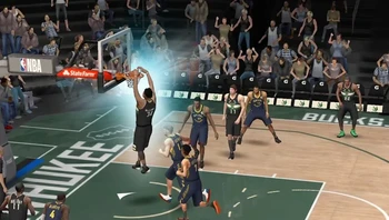 Berani adu kemampuan dengan pemain NBA lainnya di NBA Live Mobile Basketball? Foto: (Google Play Store).
