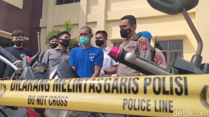 Pelaku curanmor di Pandeglang ditangkap.