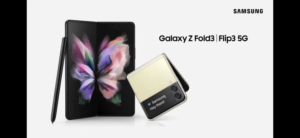 Samsung Galaxy Z Fold 3 dan Z Flip 3. (Dok: Samsung)