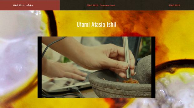 Seniman asal Yogyakarta Utami Atashia Ishii di Media Art Globale 2021