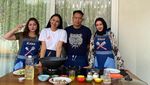 Momen Romantis Vicky Prasetyo dan Kalina Saat Makan Nasi Tumpeng