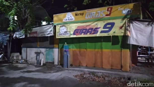 Warung sudah tutup yang masih kena razia