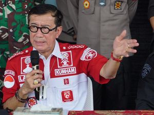 Menkum Yasonna Bantah Anak Monopoli Bisnis di Lapas: Bohong Besar!