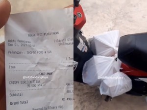 Kejadian Lagi! Driver Dapat Orderan Fiktif Beli Steak Rp 490 Ribu